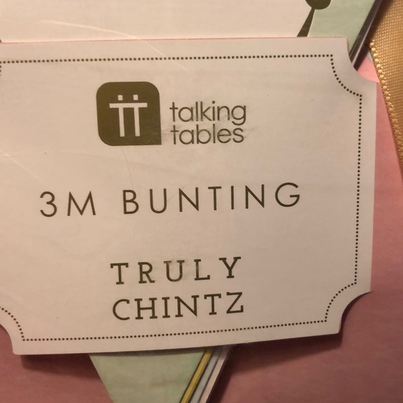 Talking Tables Truly Chintz bunting - Picture 4 of 5